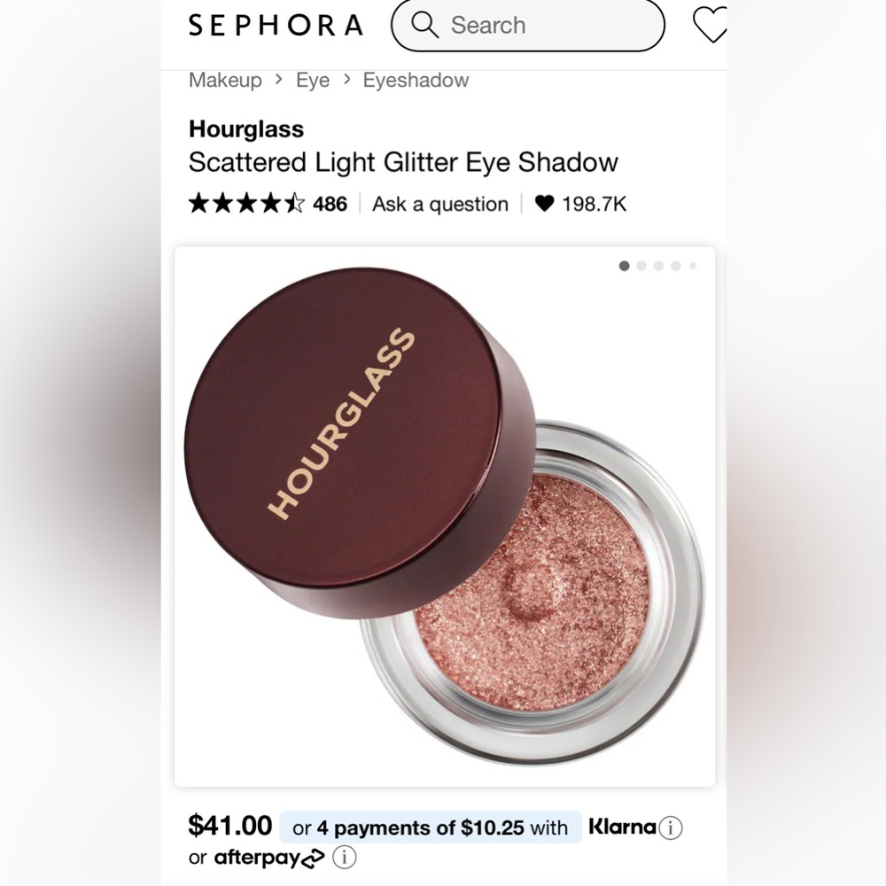 Hourglass Scattered Light Glitter Eye Shadow - Reflect